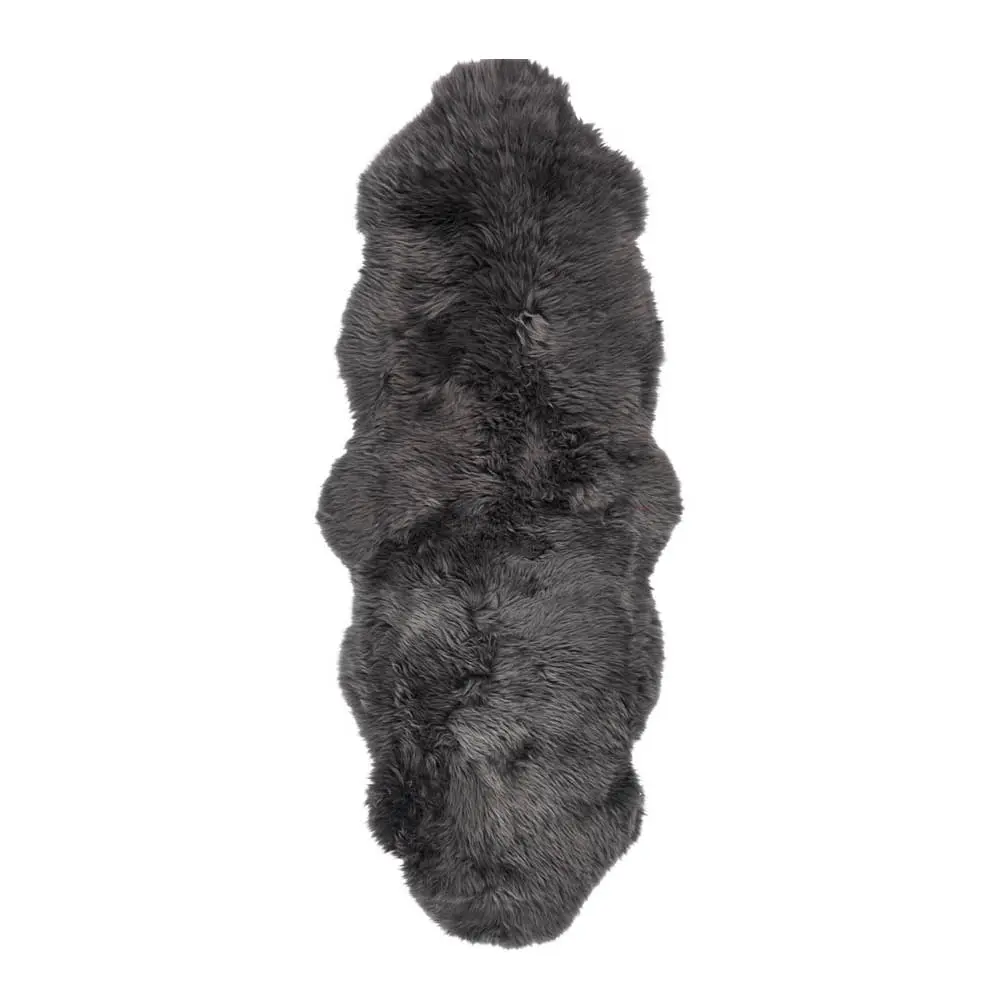 Lampa New Zealand pitkä villa 160 cm teräs