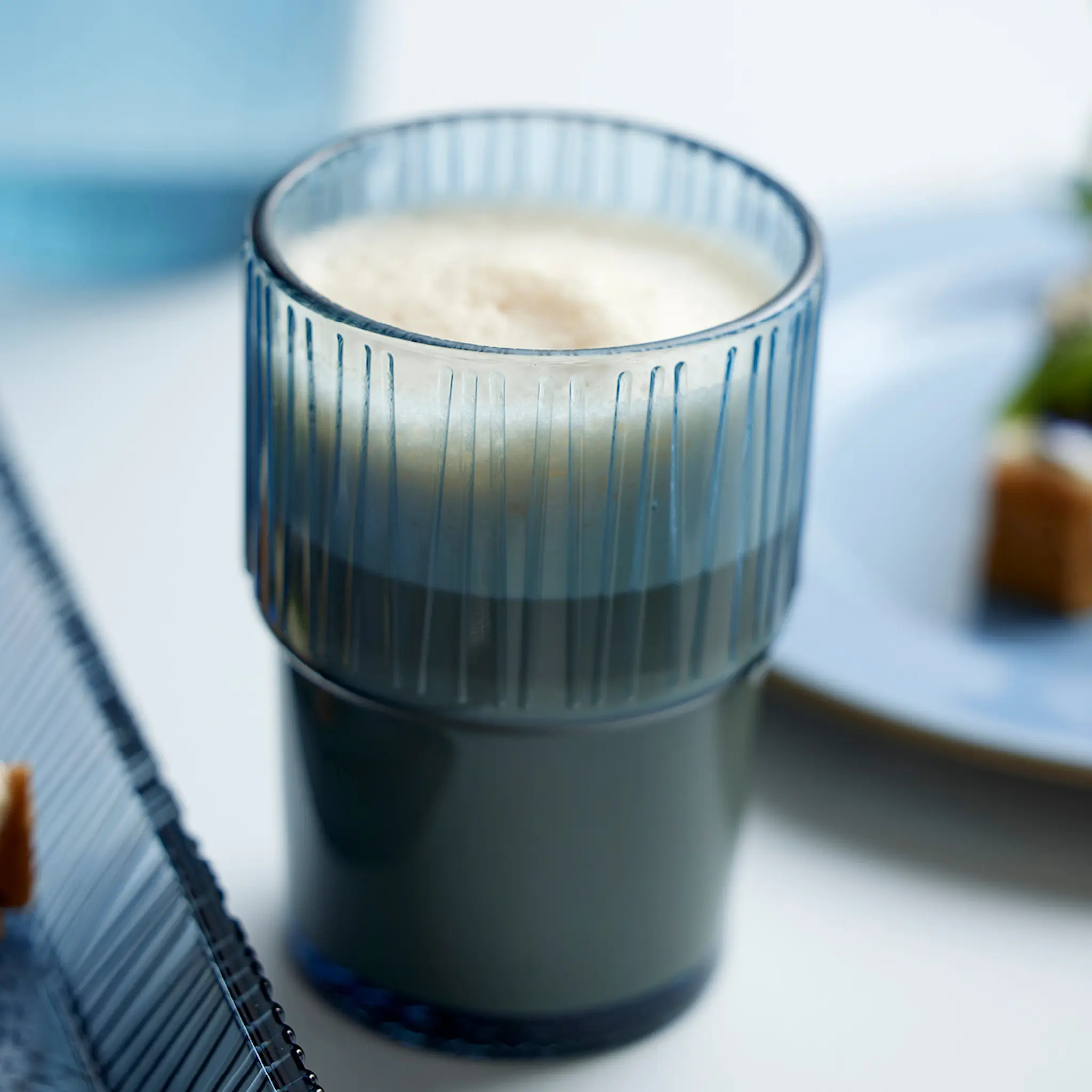 Bitz Kusintha kaffeglas 38 cl 4-pack blå