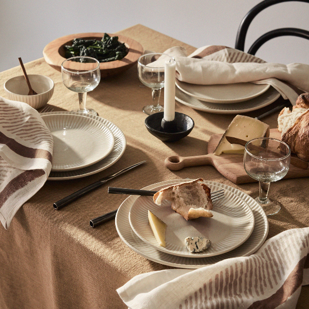 Tell Me More Teak skål 30 cm