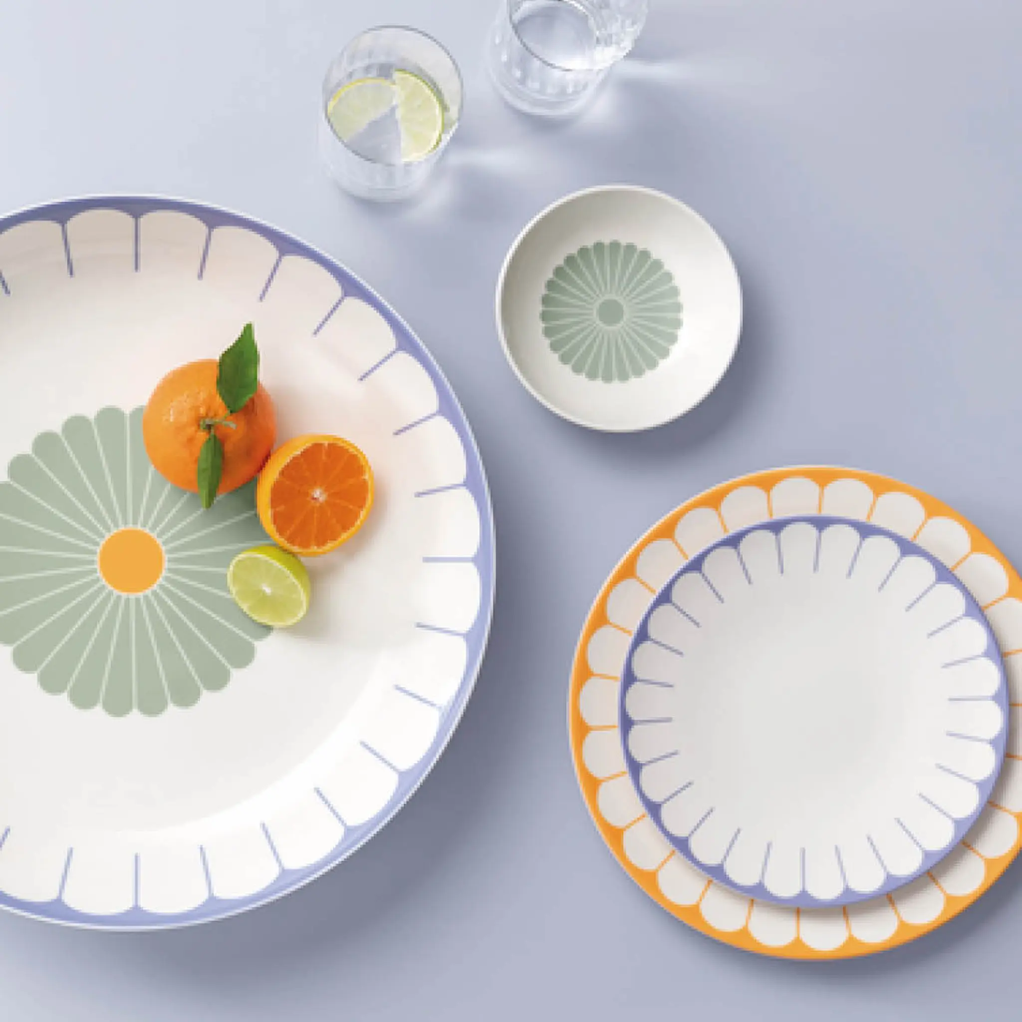 Villeroy & Boch Fleur bleu tallrik 21 cm blå