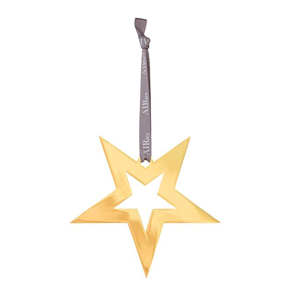AIRies Julhänge Stjärna 12x12 cm Guld