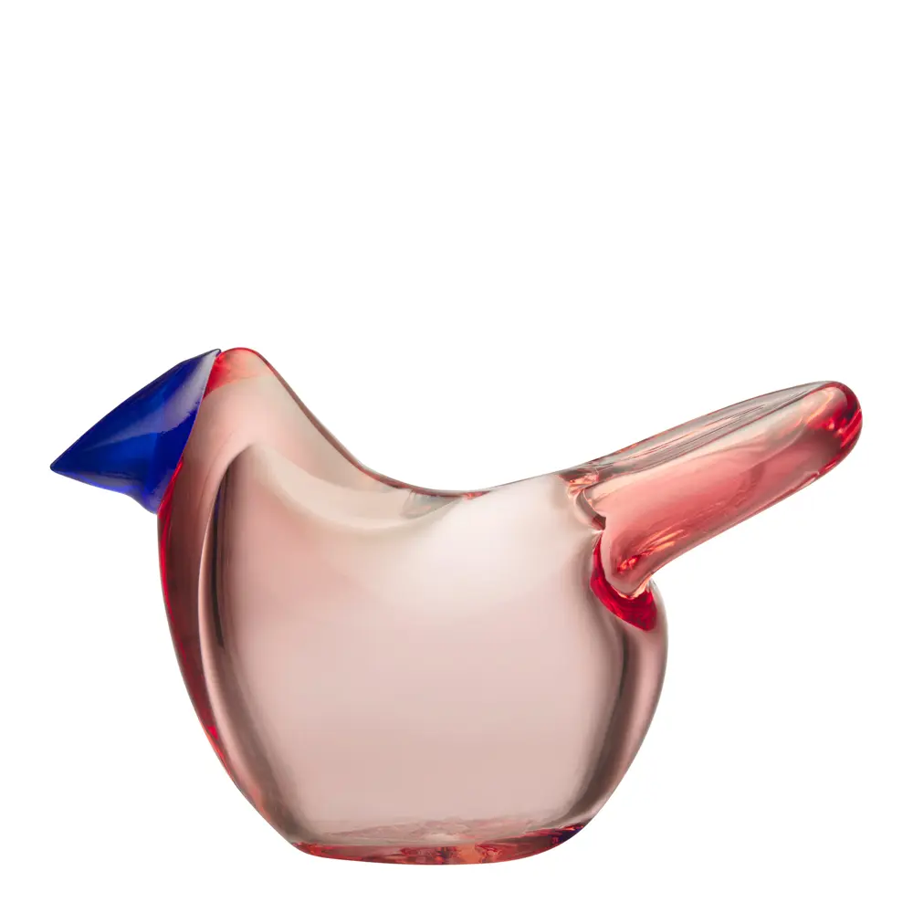 Birds by Toikka fluesnapper lakserosa-blå