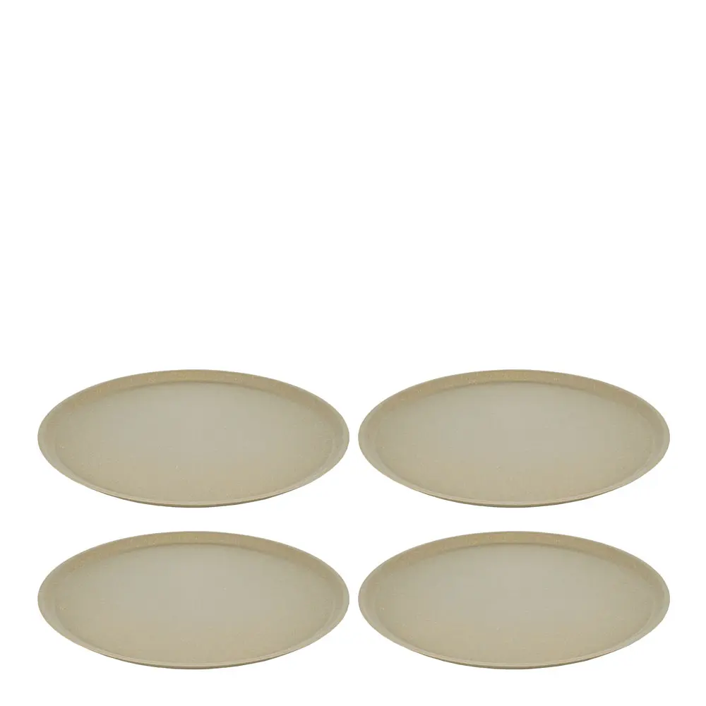 Connect Lautanen 25,5 cm 4 kpl Beige