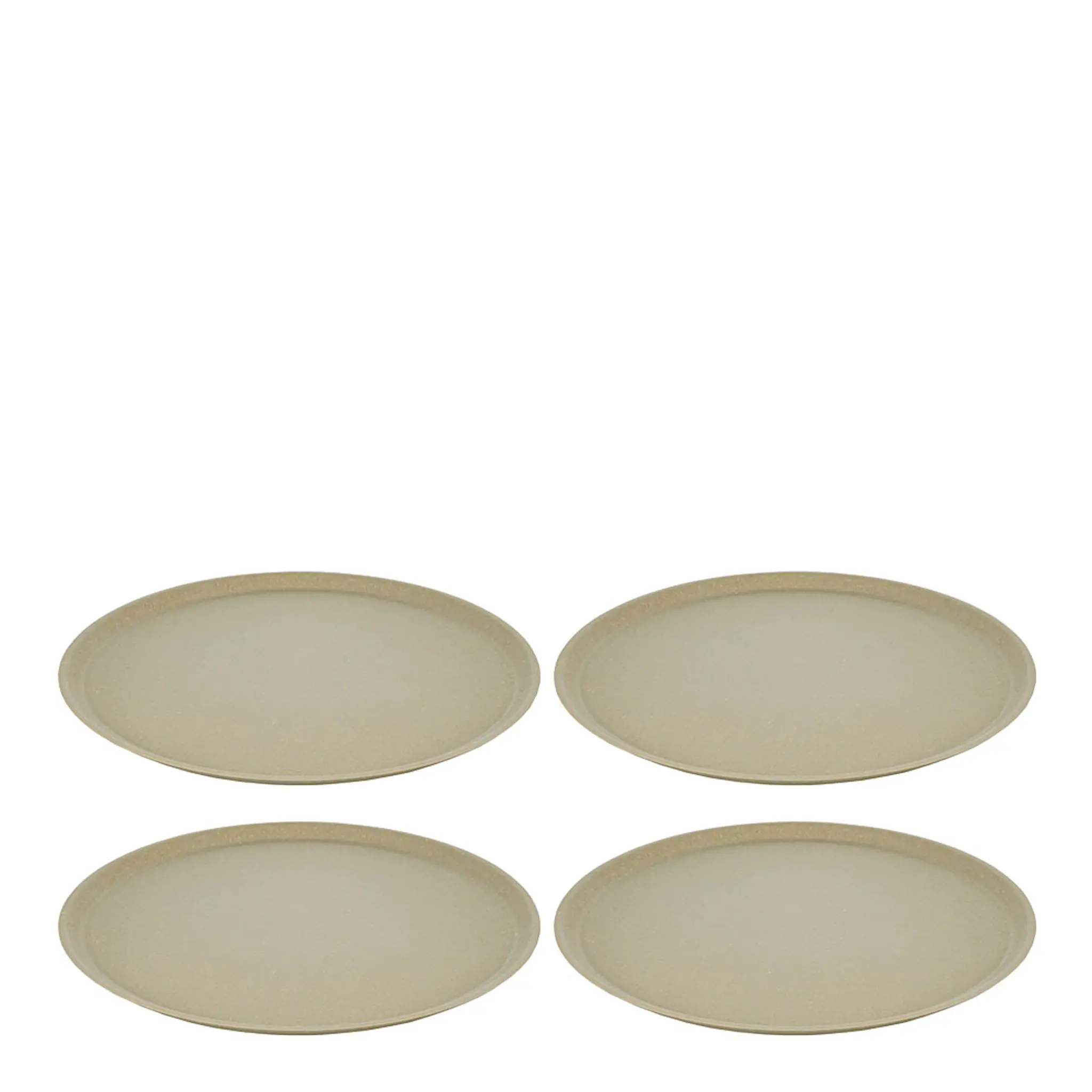Koziol Connect Lautanen 25,5 cm 4 kpl Beige