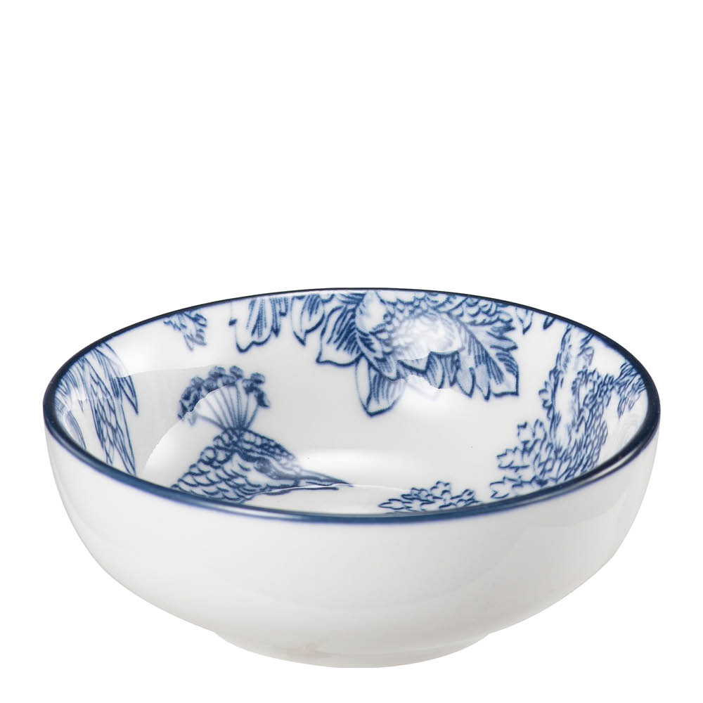 Stiernholm Sakura skål 7,5 cm 7,5 cl hvit/blå