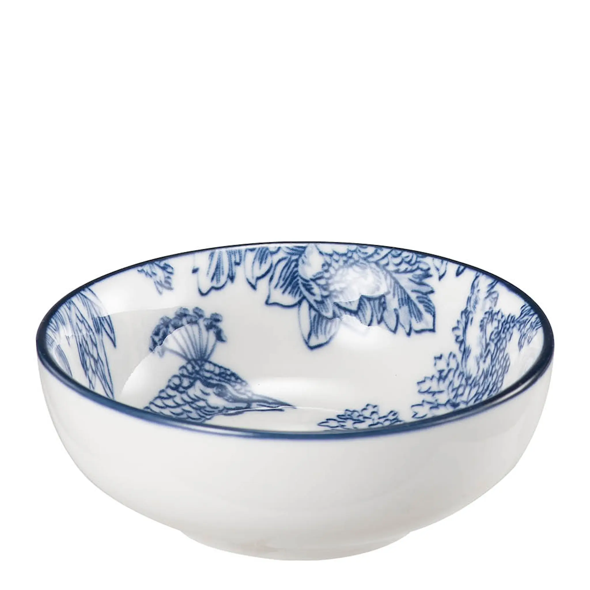 Stiernholm Sakura skål 7,5 cm 7,5 cl hvit/blå