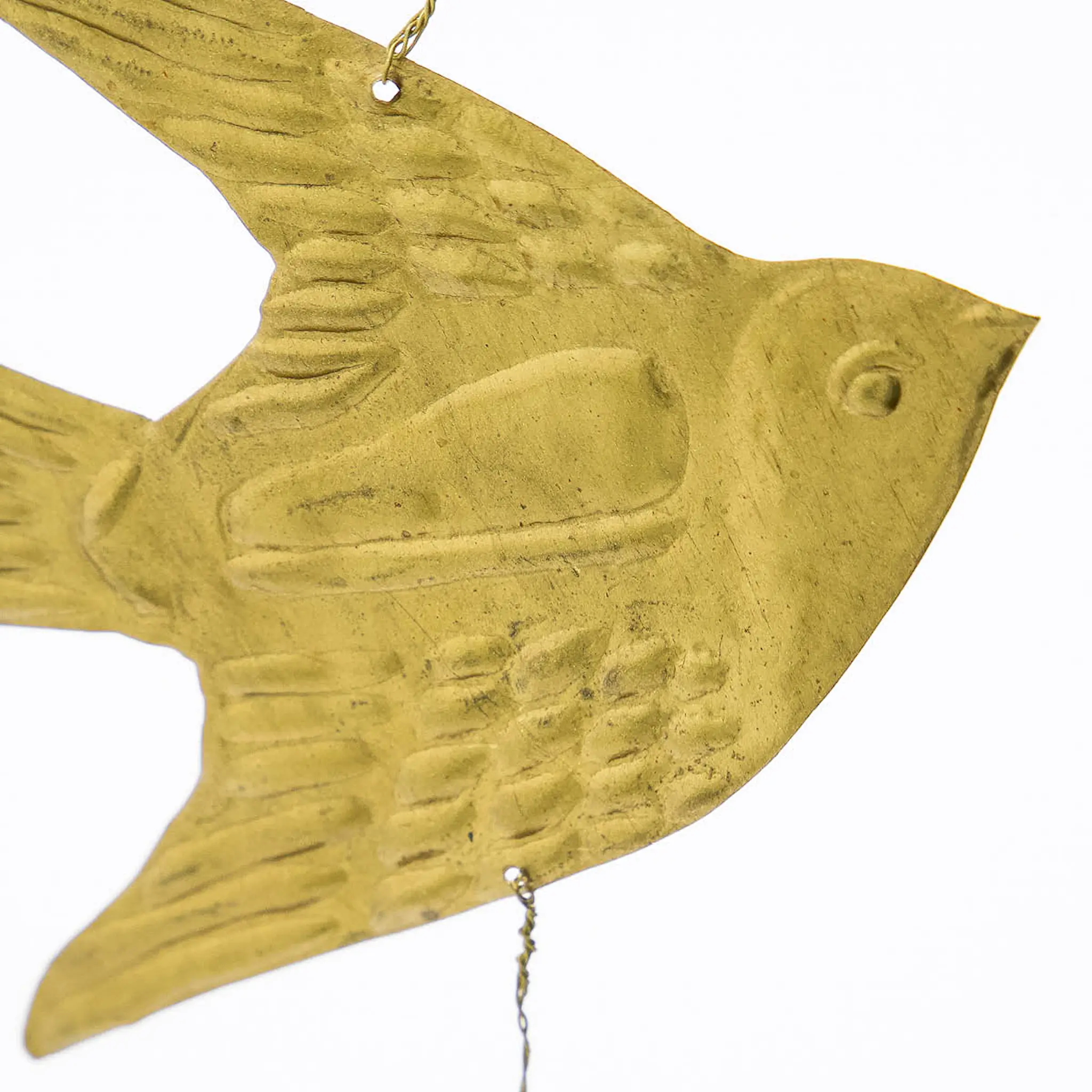 House Doctor Bird Joulukoriste 3 kpl Antiikki messinki