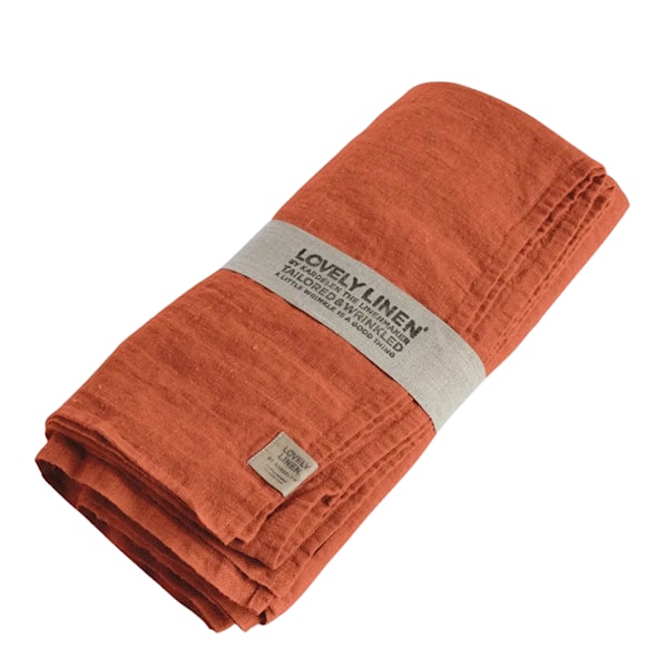 Lovely bordsduk linne 145x380 cm Cayenne