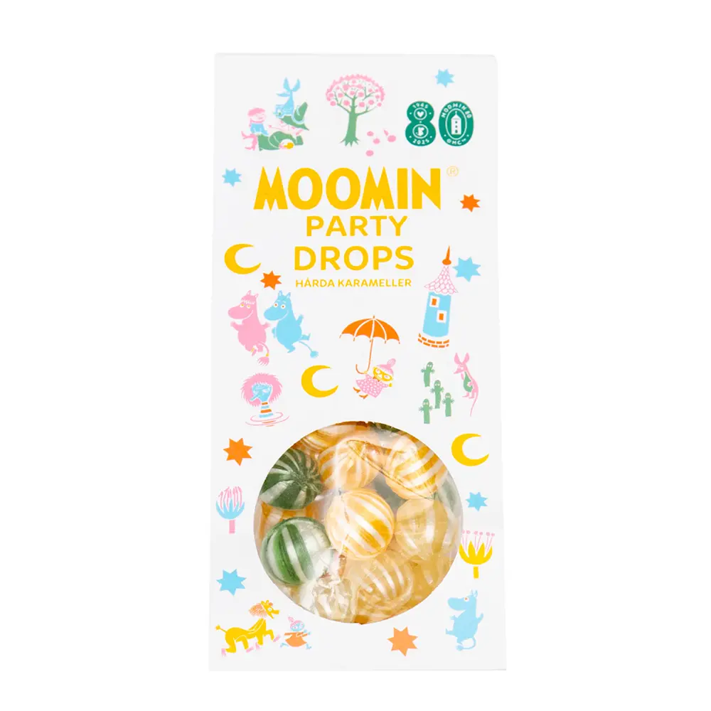 Mummi Fest fruktdrops 120 g gul