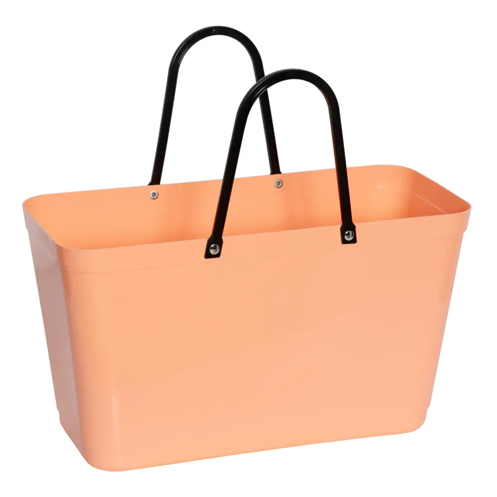 Muovinen Laukku Iso Aprikoosi