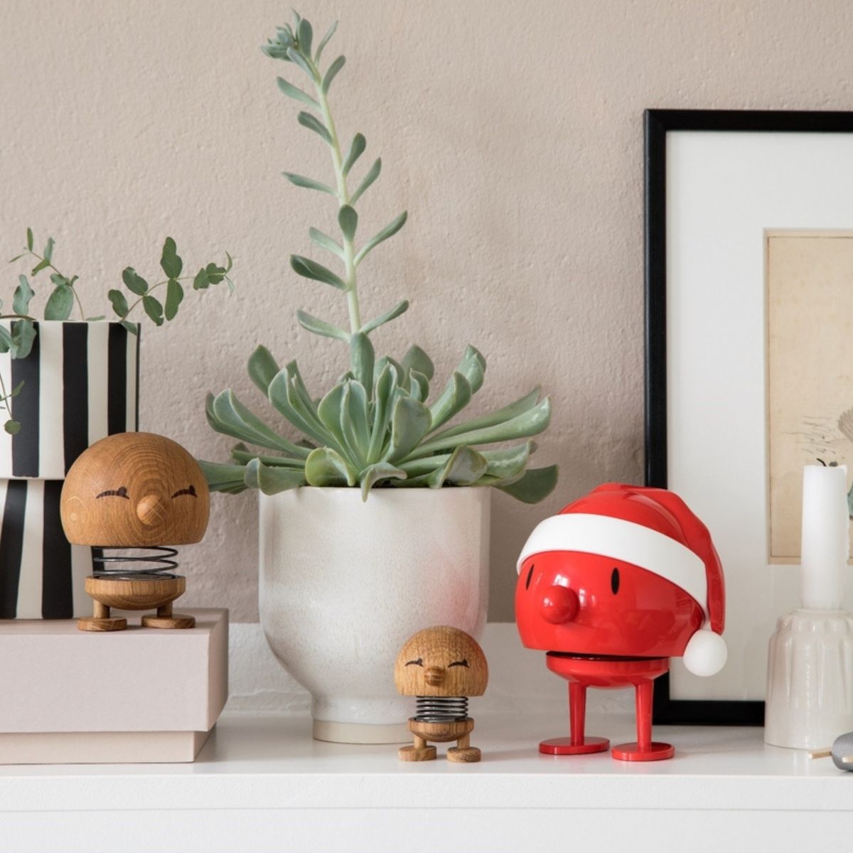 Hoptimisten Santa Claus Bumble Hahmo M Punainen