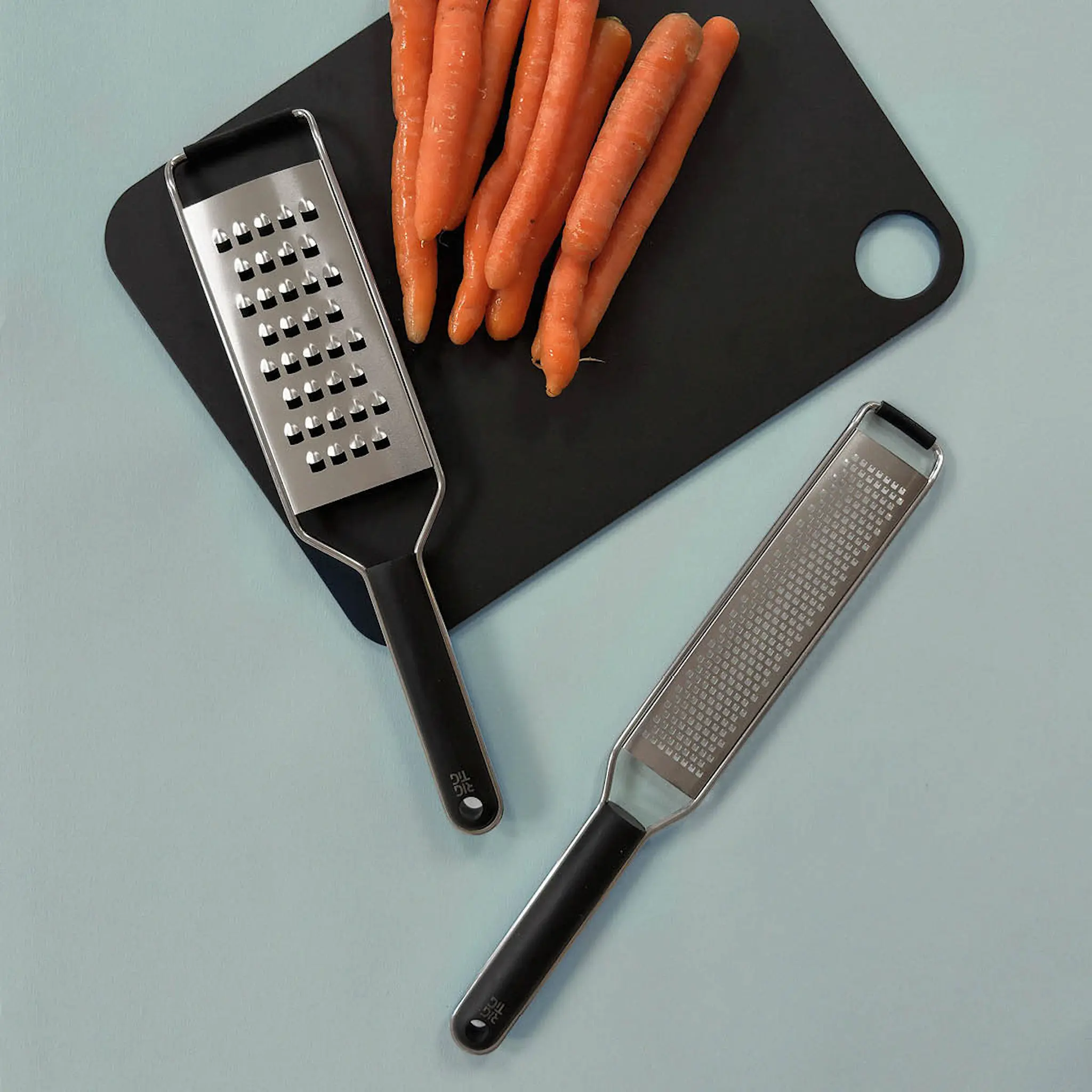 RIG-TIG GRATE-IT rivjärn fint 33 cm svart