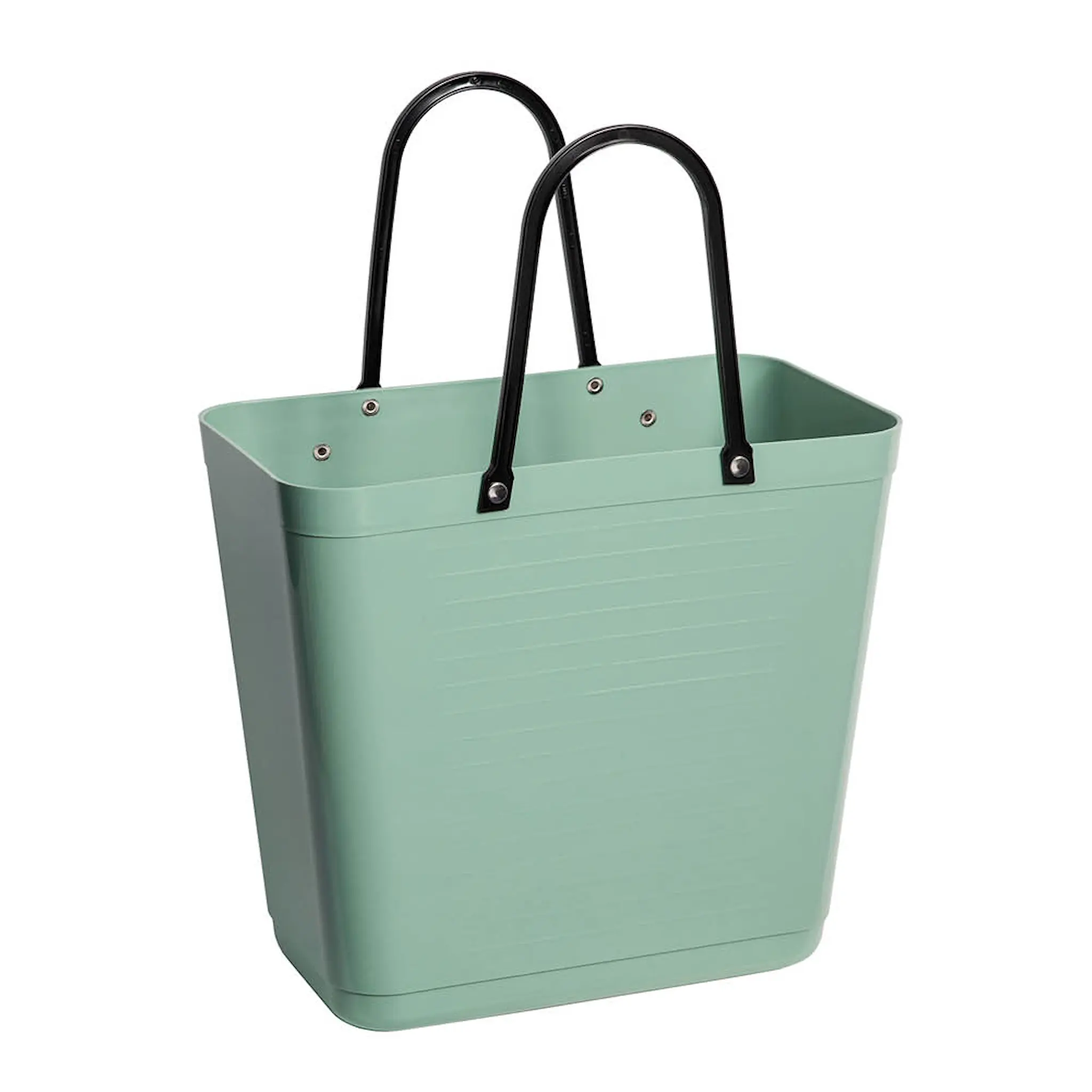 Hinza Recycled Plastic väska hög med cykelfäste 14 L olivgrön