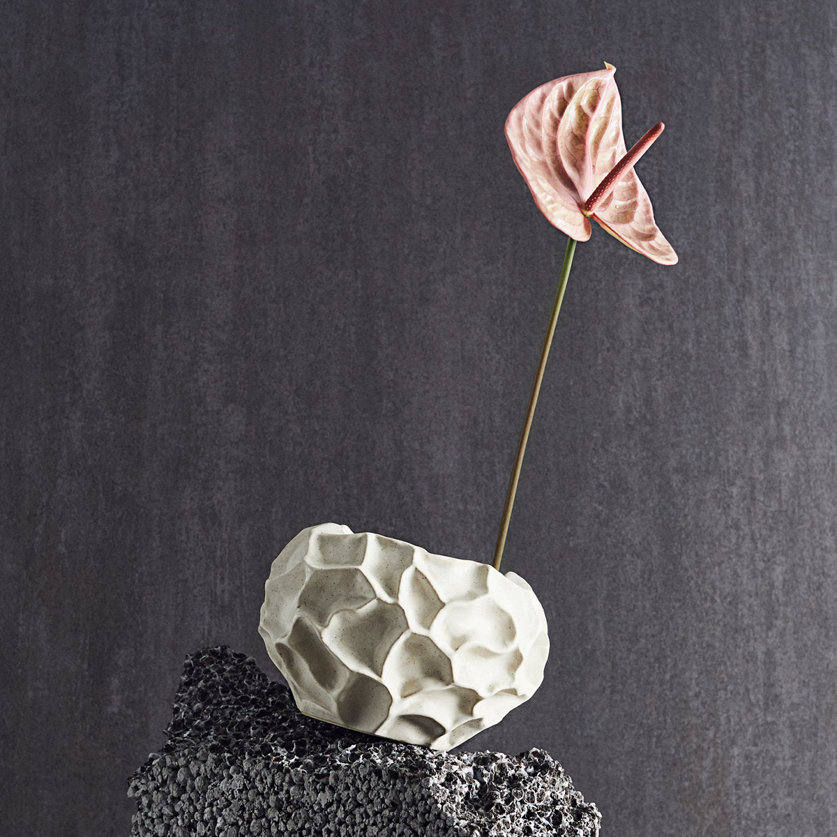 Muubs Soil kruka 11,5x18 cm vanilj