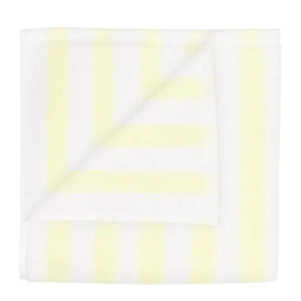 Arto håndhåndkle 100x50 cm hvit/gul brede striper