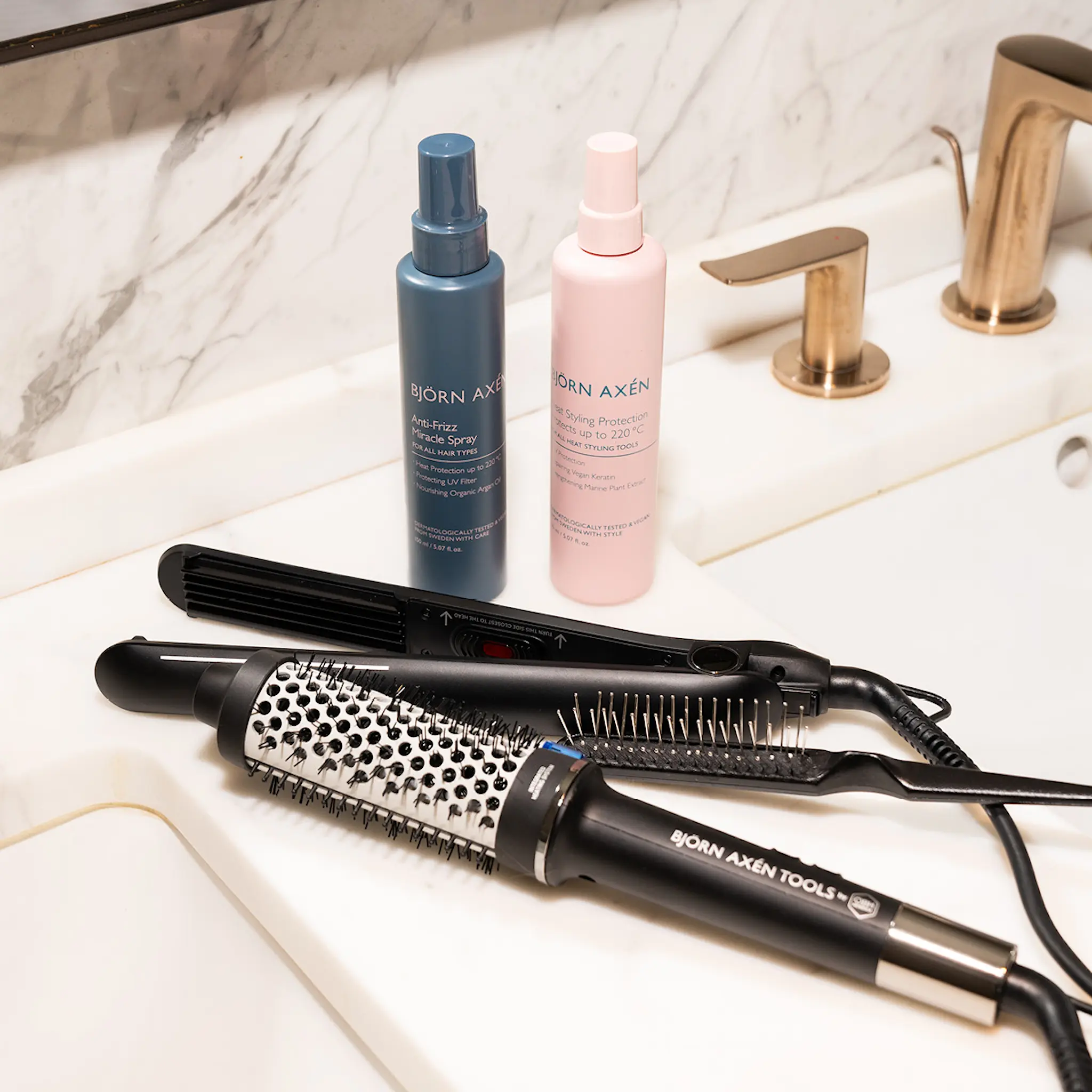 OBH Nordica Björn Axén Magic Style Brush PRO 45 mm värmeborste 3126 svart