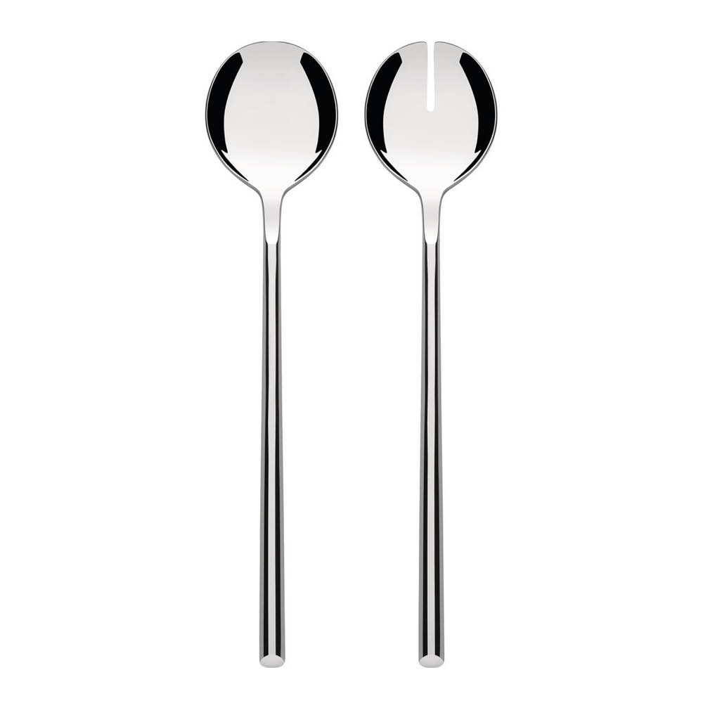 Alessi Clivo salladsset 2 delar 26 cm blankt stål