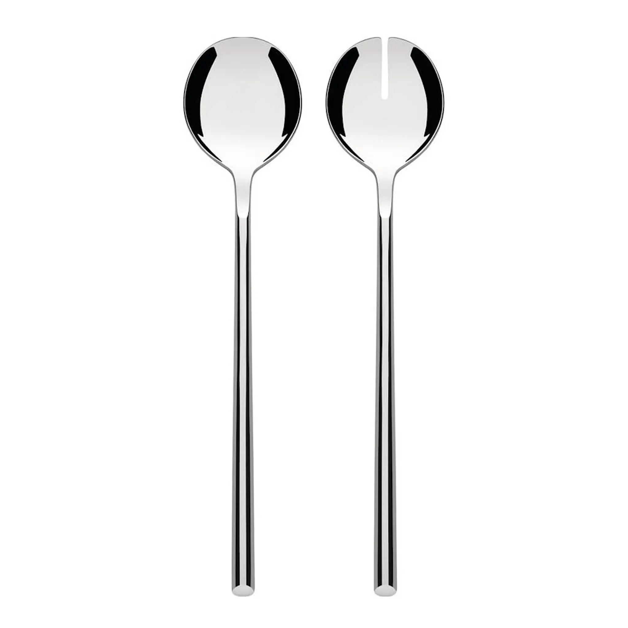 Alessi Clivo salladsset 2 delar 26 cm blankt stål