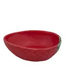 Strawberries Skål oval 35 cl Röd