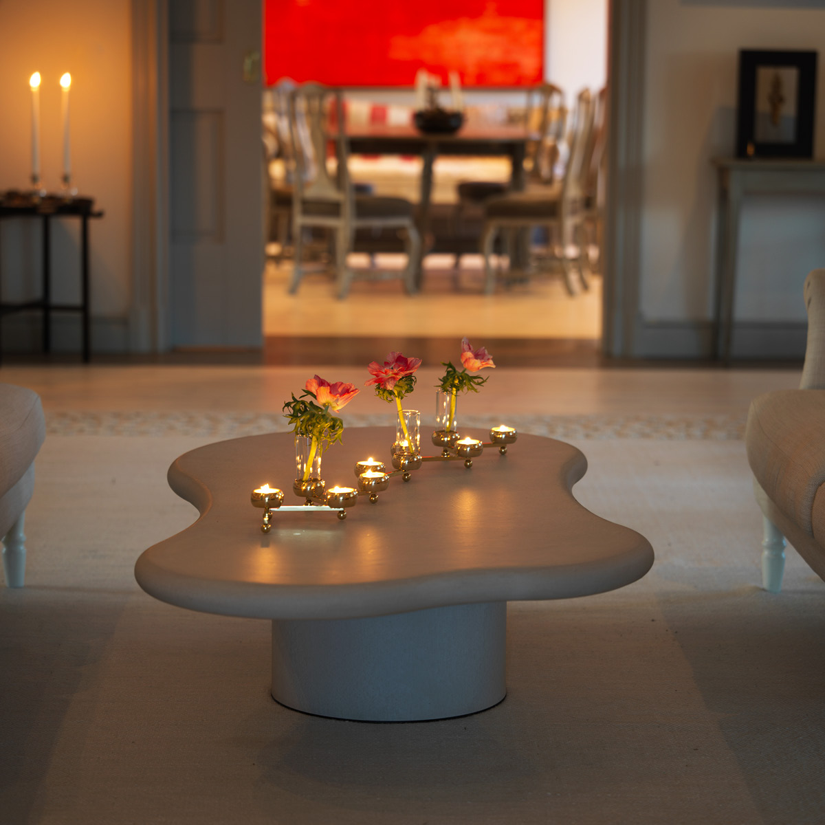 Klong Constella Ljusstake 10 hållare Mässing