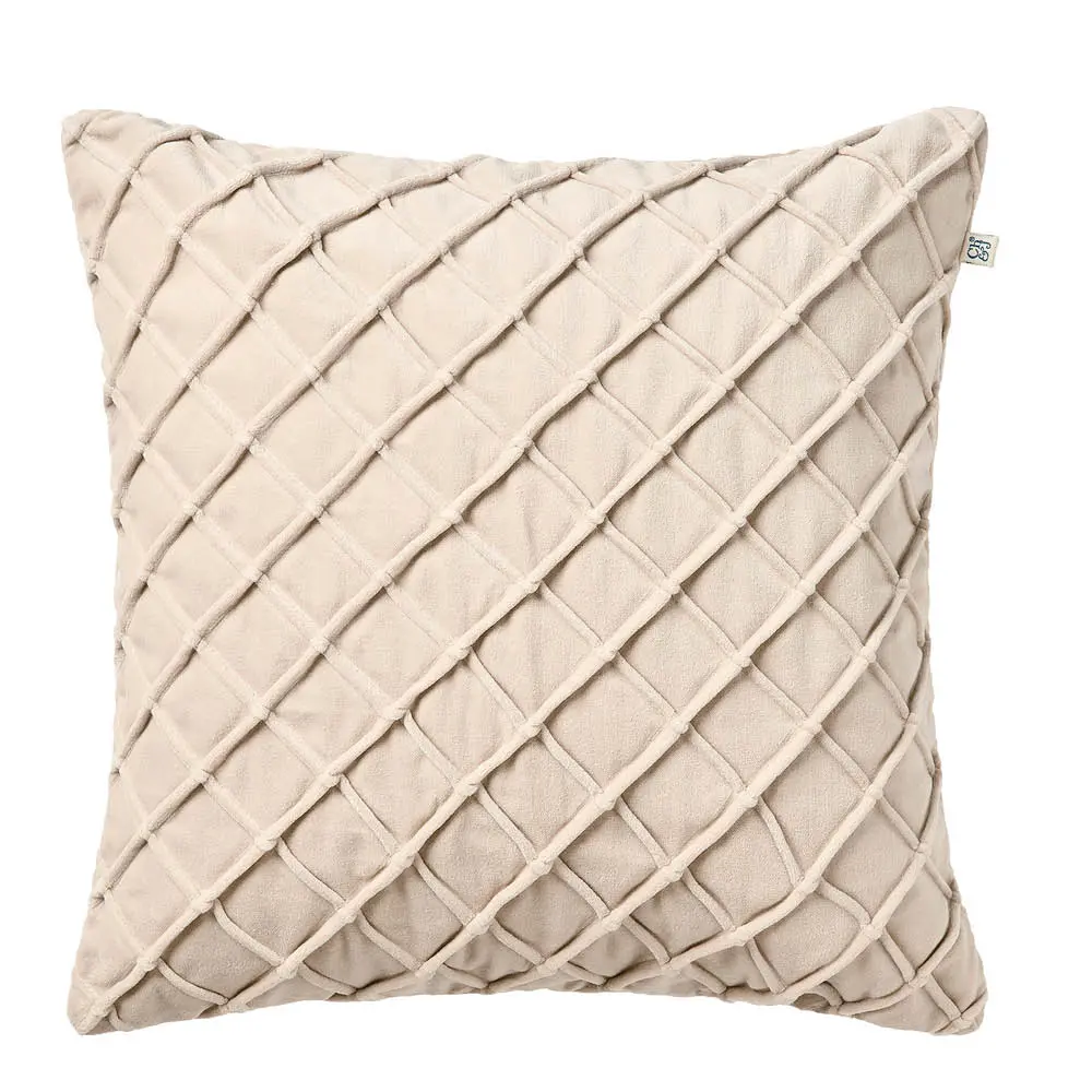 Deva putetrekk velur 40x60 cm Beige