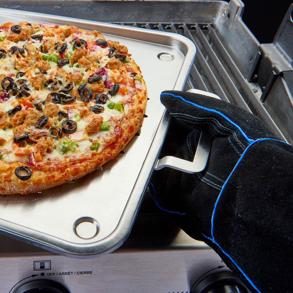 Broil King Grillhande 2-pack läder