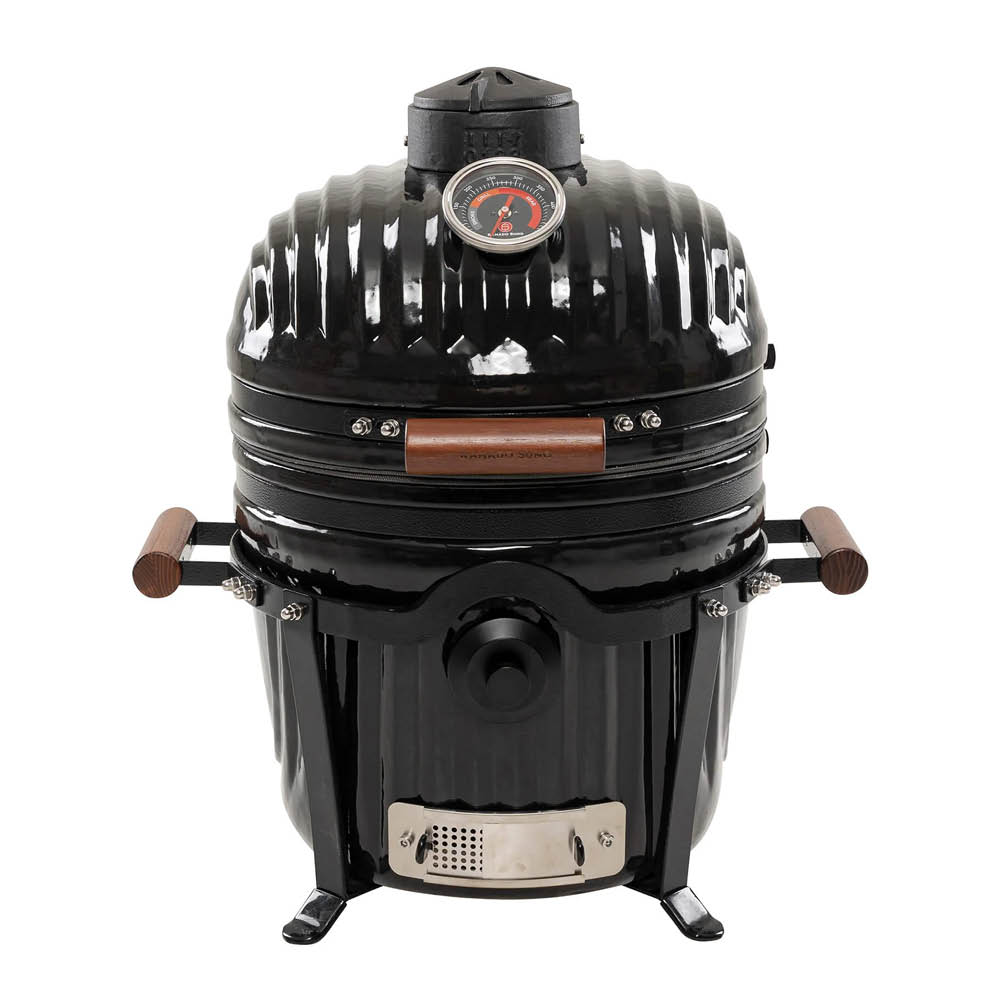 Kamado SUMO - Kamado Grill Icon Junior hiiligrilli musta