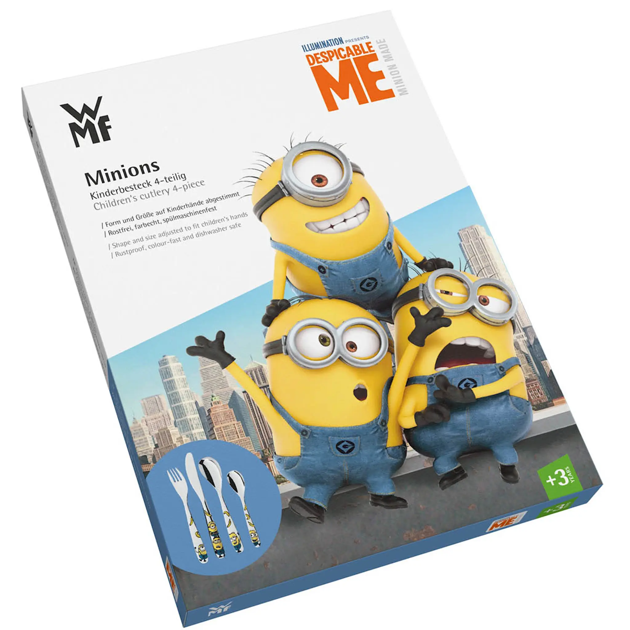 WMF Barnbestick Minions 4-delar