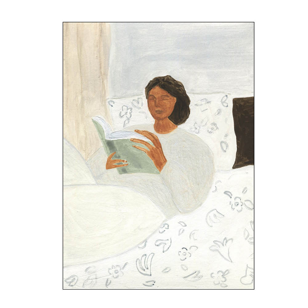 Poster & Frame - The Poster Club x Isabelle Vandeplassche Juliste 50x70 cm Morning read