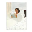 The Poster Club x Isabelle Vandeplassche poster 50x70 cm morning read