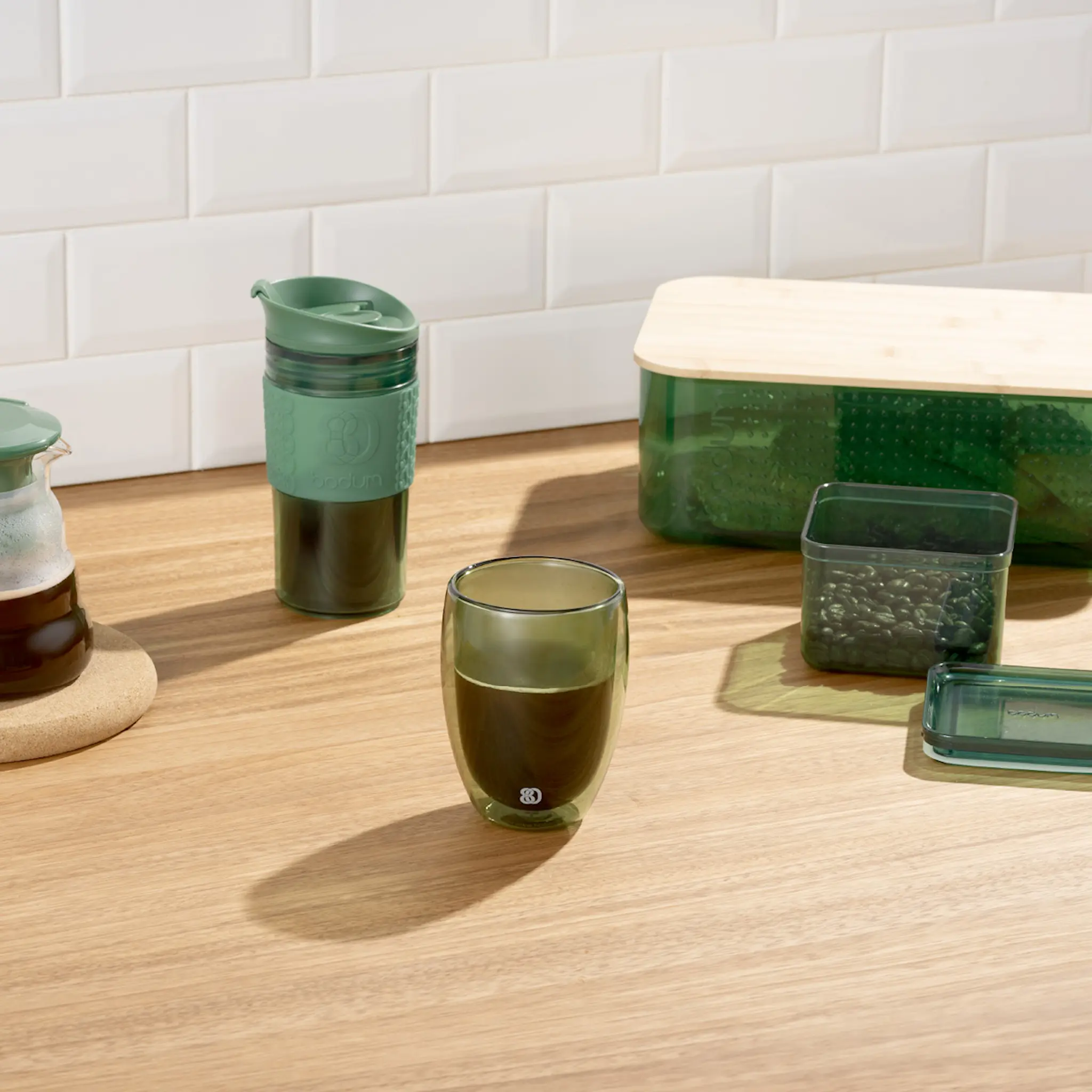 Bodum Bistro brödlåda 36,5x23,5 cm grön