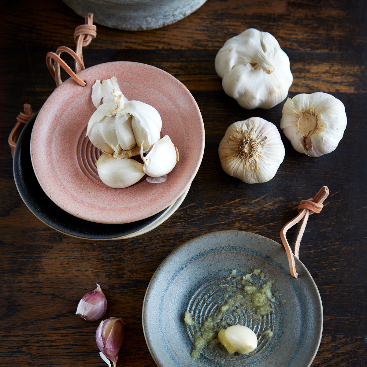 Sthål Rustico vitlöksrivare 13 cm sorbet