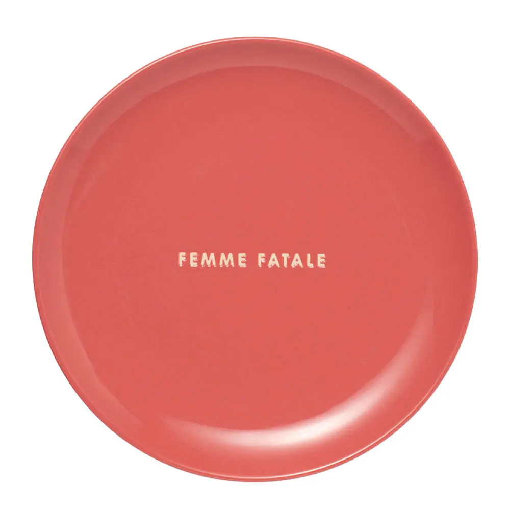 Lautanen Femme Fatale Ø22 cm Koralli