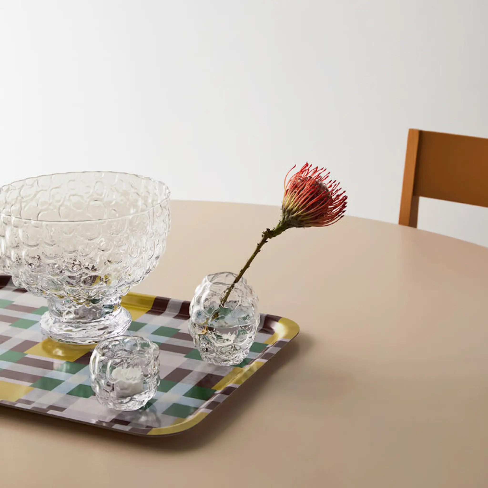 Kosta Boda Moss skål 19 cm klar