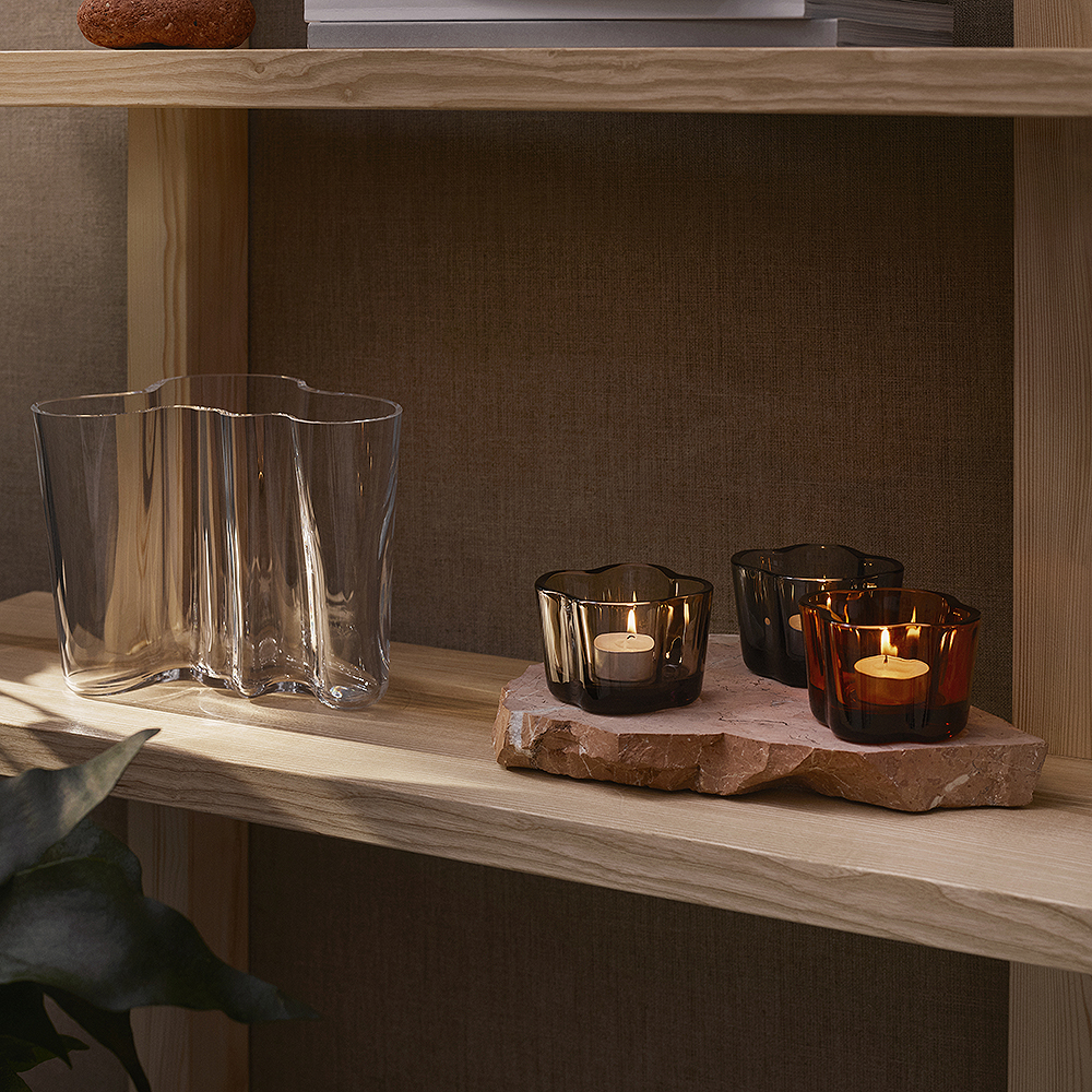 iittala Alvar Aalto vase 16 cm klar