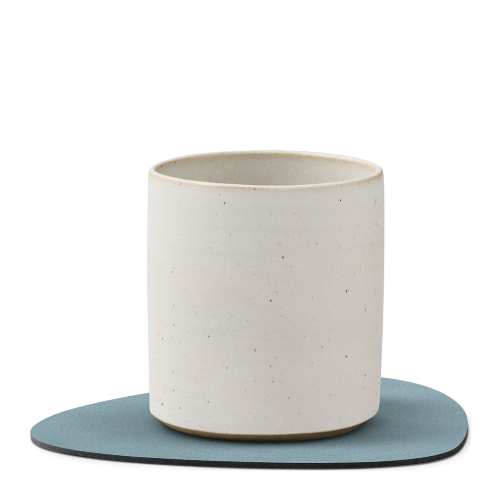 LIND DNA Nupo Curve glassunderlag 11x13 cm lyseblå