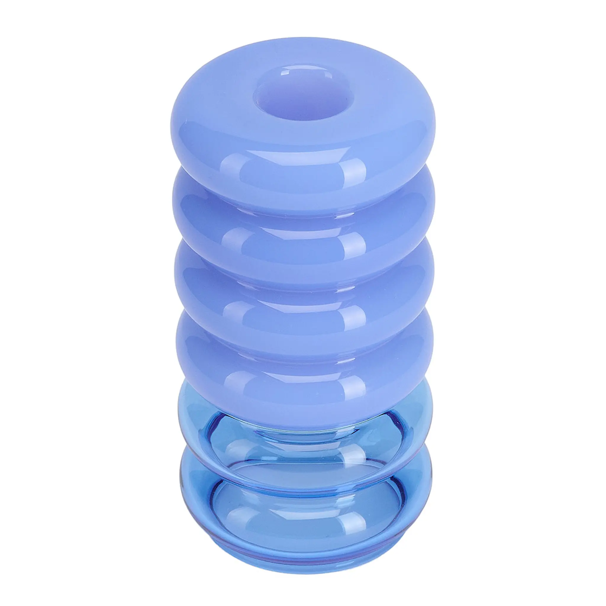 Design Letters Bubble Vas/Ljusstake 13,5 cm Blå