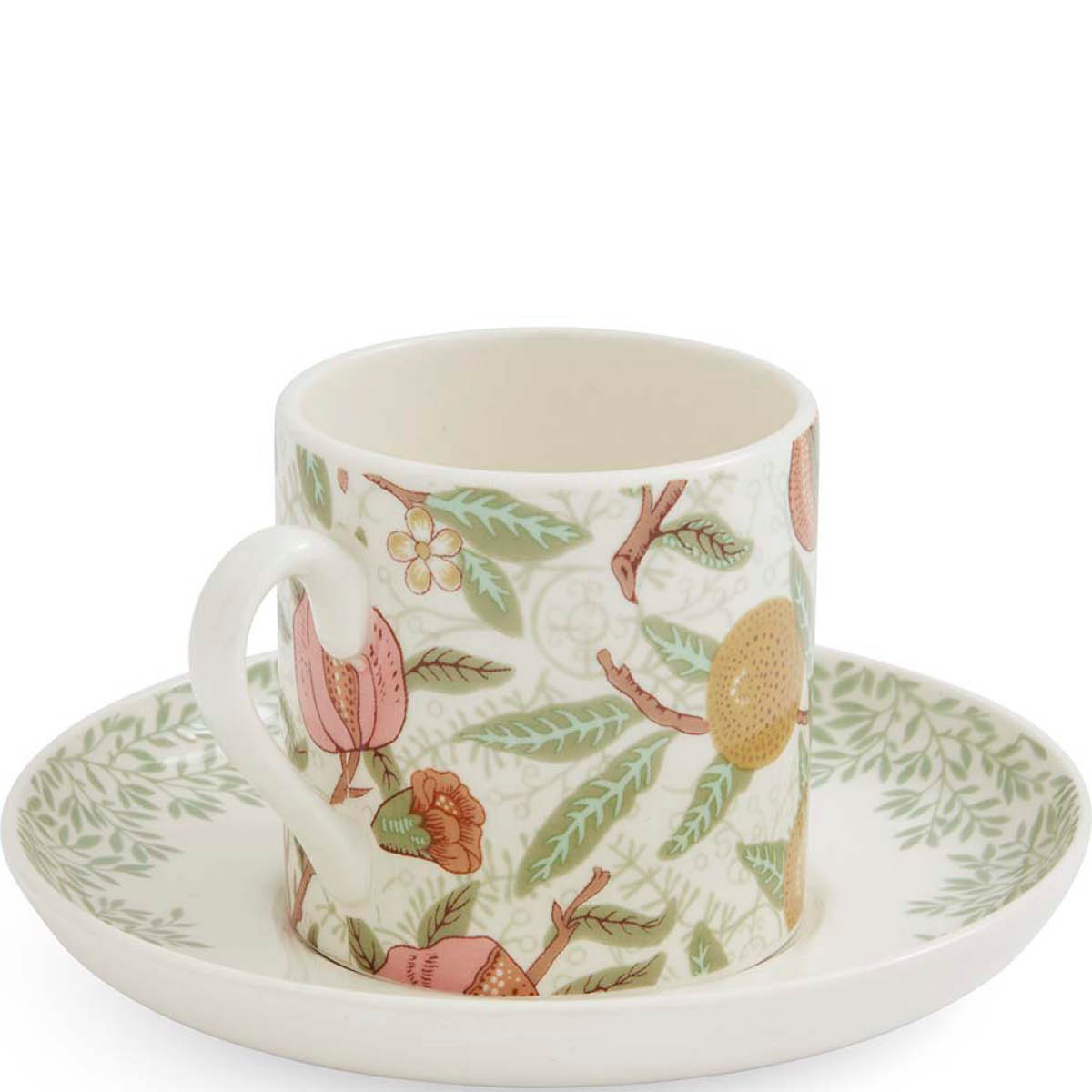 Spode Morris & Co espressokopp med skål 4 stk