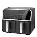 Dubbel airfryer AF-132833 2x4,5 L svart