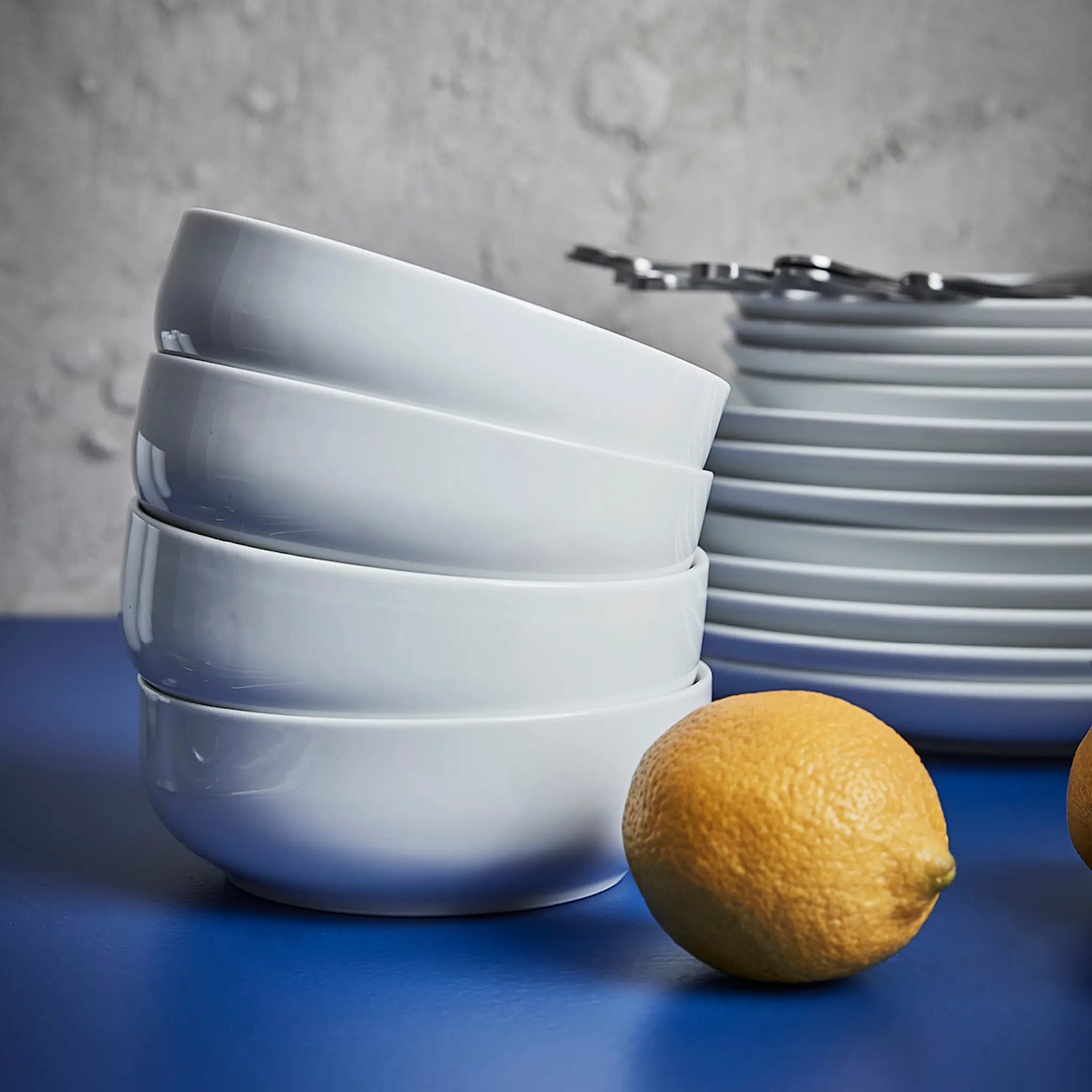 Aida Atelier skål 13 cm 4-pack super white