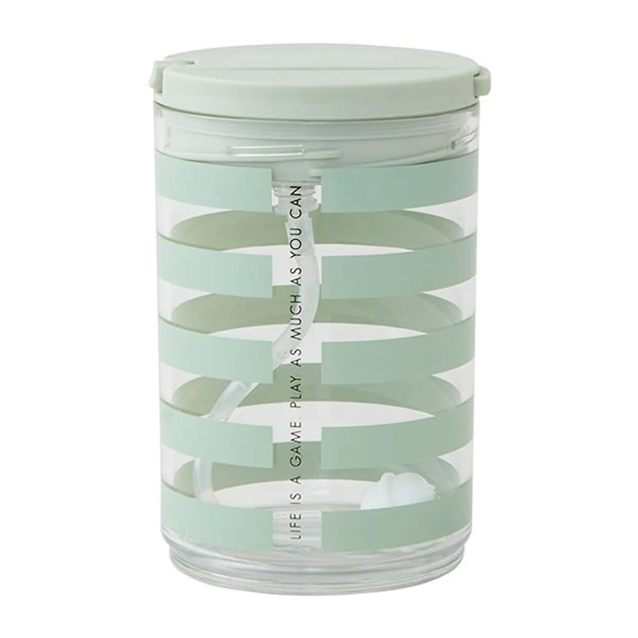 Design Letters Kids Life Mugg M/Sugrör 33 cl Grön