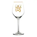 Rosé-/Vitvinsglas Golden Dream Gold 40 cl