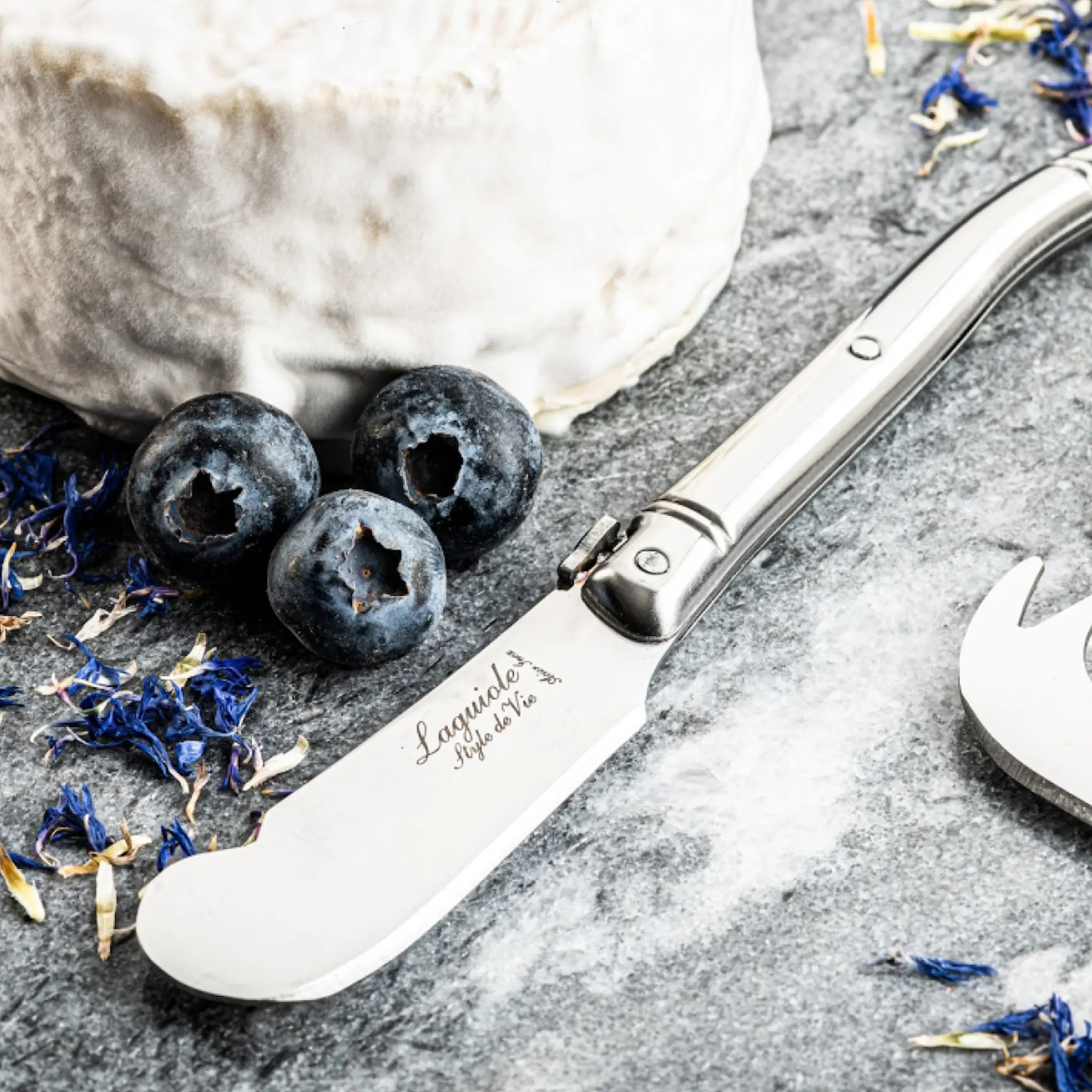 Laguiole Style de Vie Laguiole Juustoveitsi 3 osaa Ruostumaton teräs