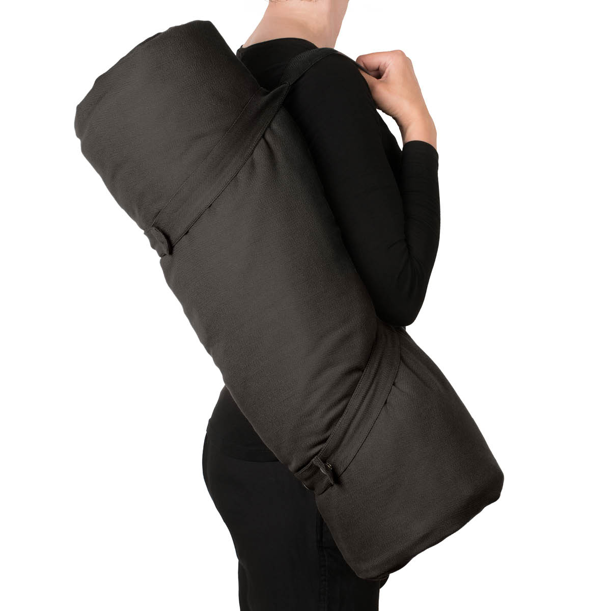 The Organic Company Meditationsmatta To-Go 70x200 cm mörkgrå