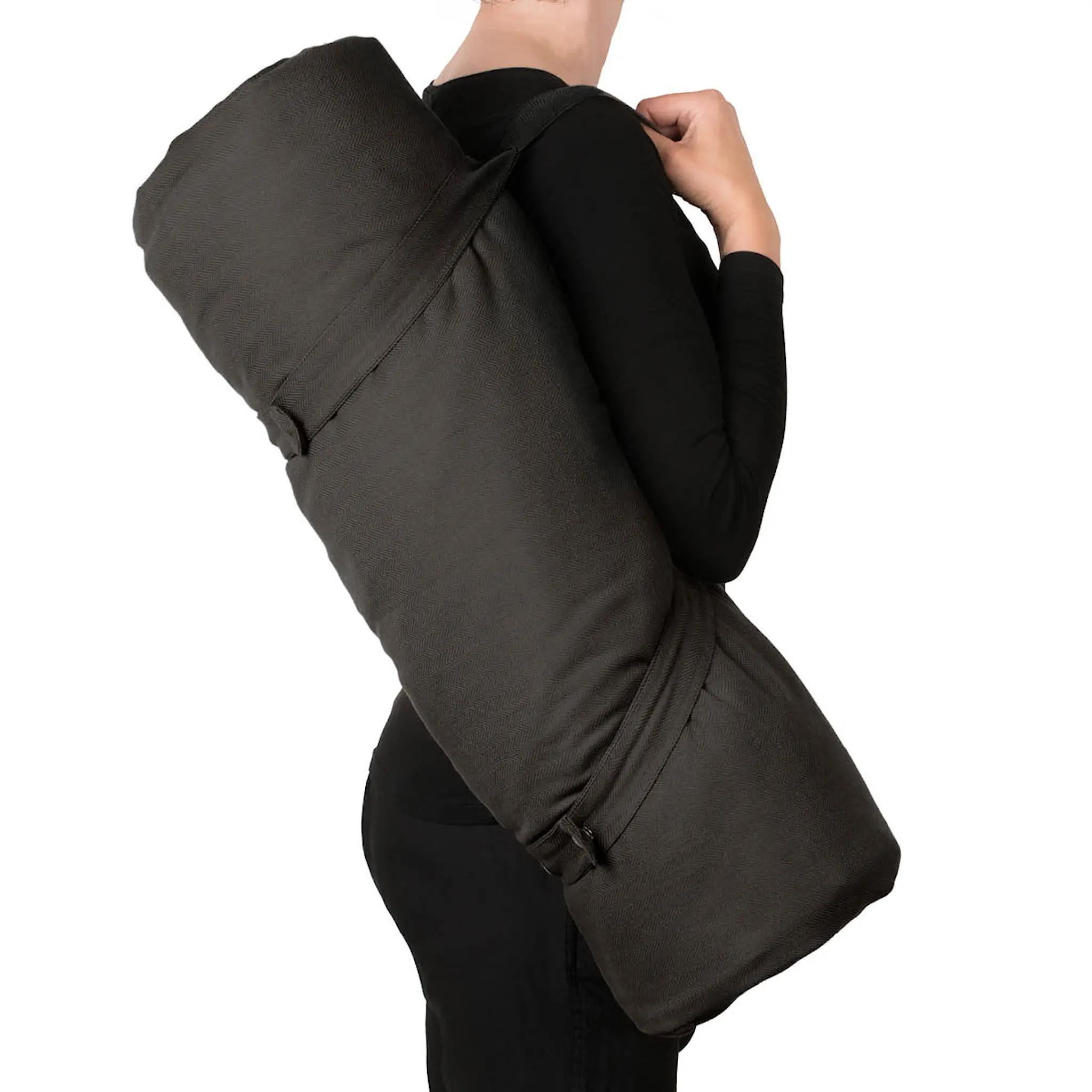 The Organic Company Meditasjonsmatte To-Go 70x200 cm mørkegrå