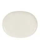 Senja serveringsfat oval 23x30 cm vit