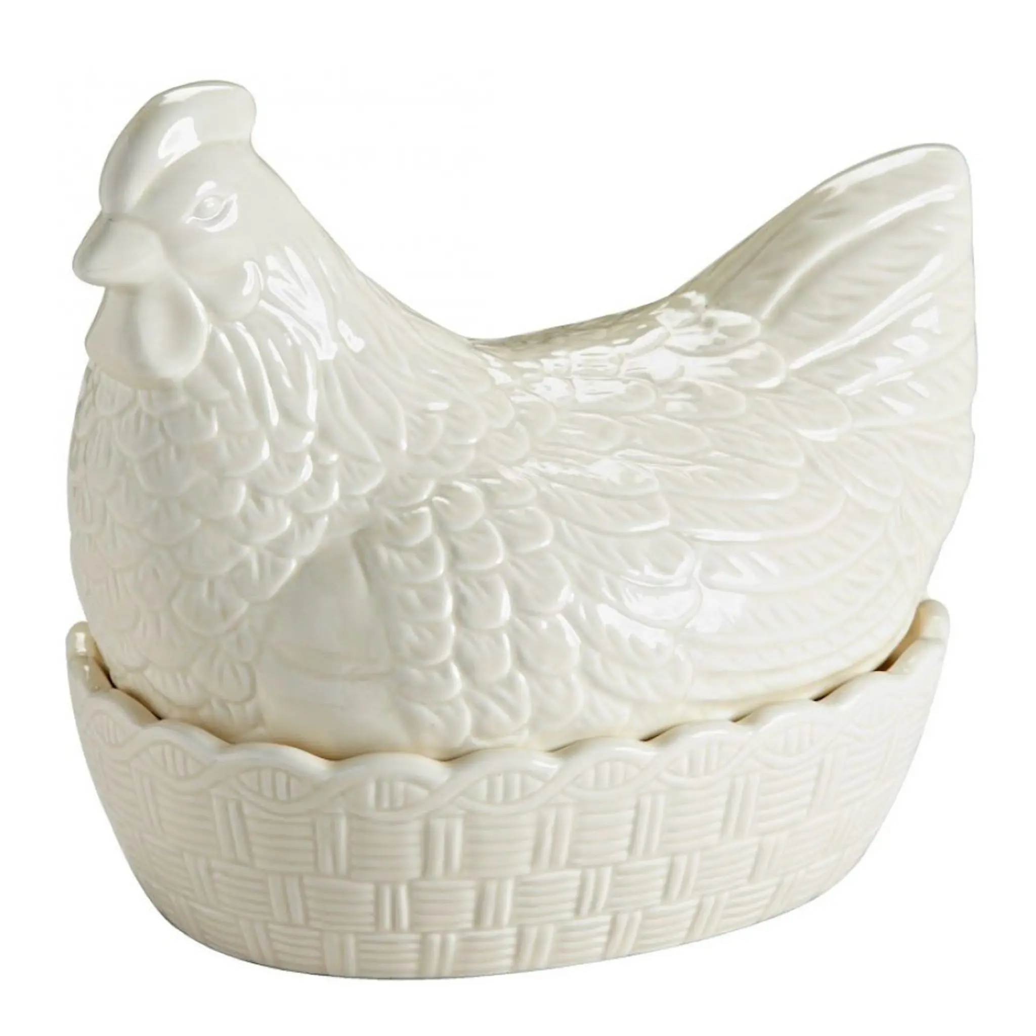 Mason Cash Äggförvaring höna 23,4 cm kräm