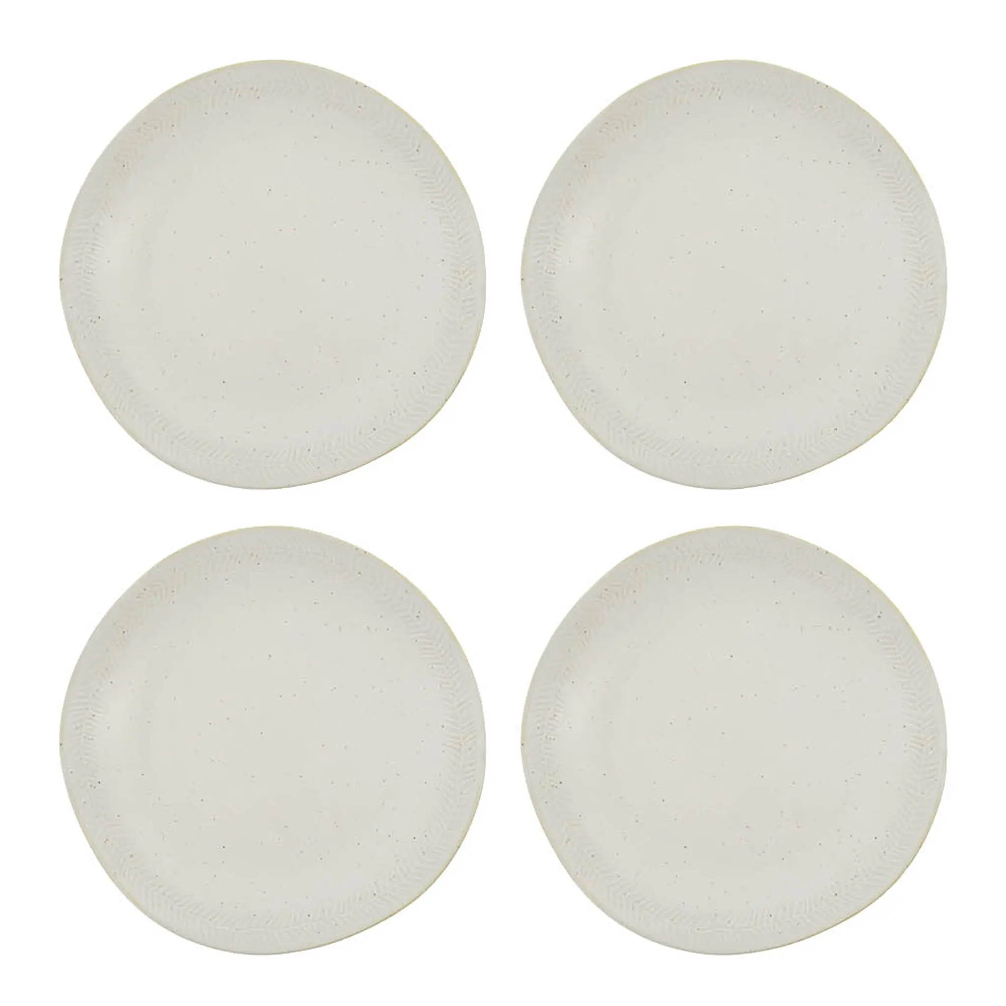 House Doctor Serve middagstallerken 26,5 cm 4 stk off-white