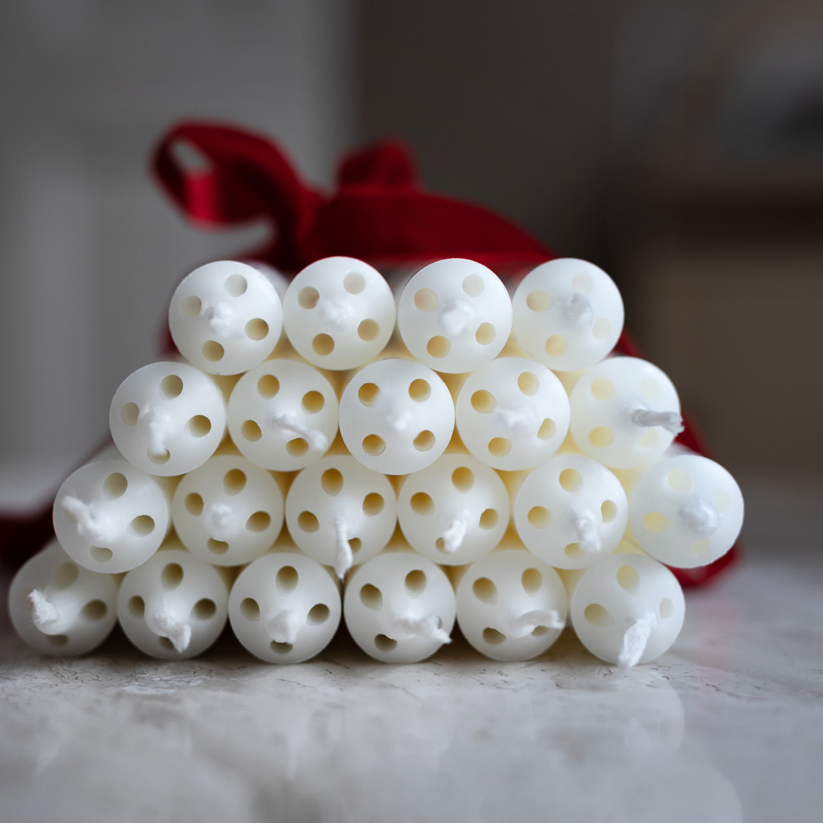 Liljeholmens Kanalljus 20,5 cm 4-pack vit