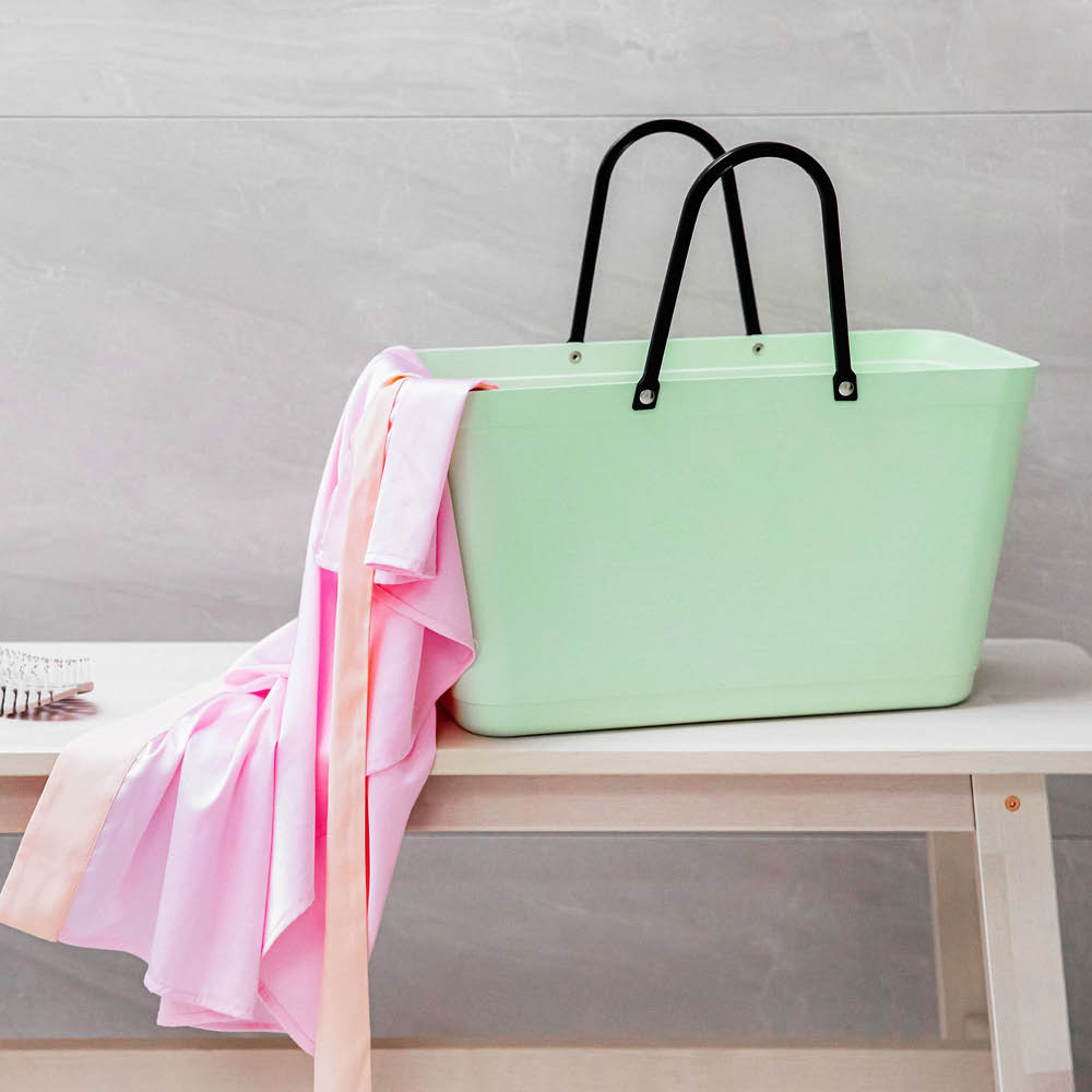 Hinza Green Plastic väska stor 15 L ljusgrön